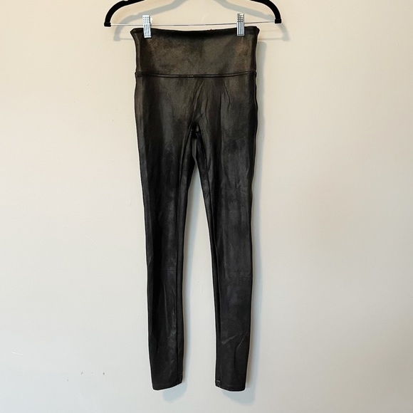 SPANX faux leather leggings- Size S - Picture 2 of 9